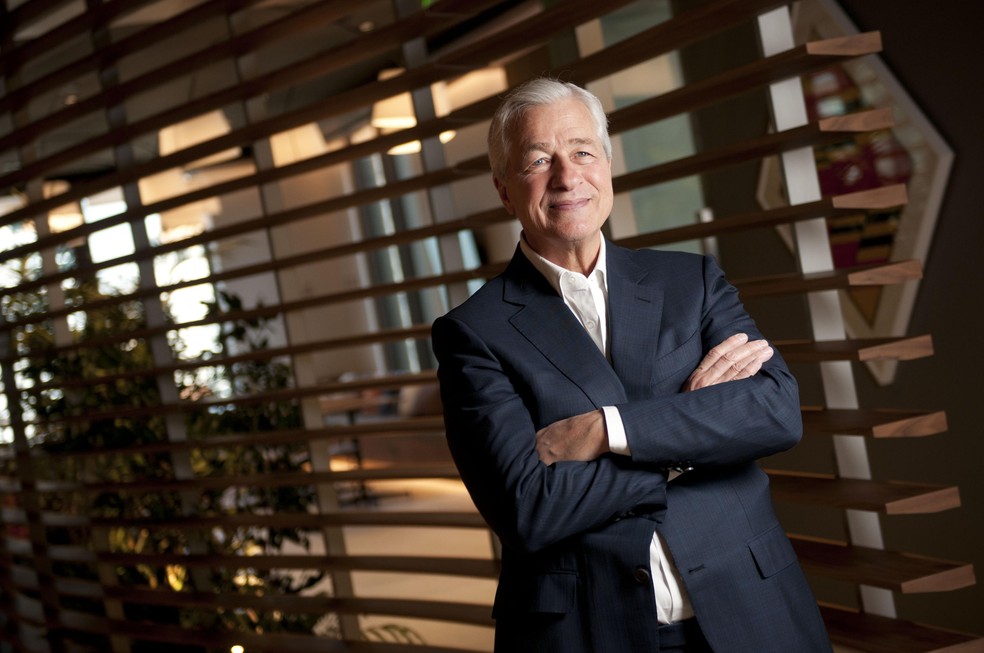 Jamie Dimon, CEO do J.P. Morgan — Foto: Silvia Costanti / Valor