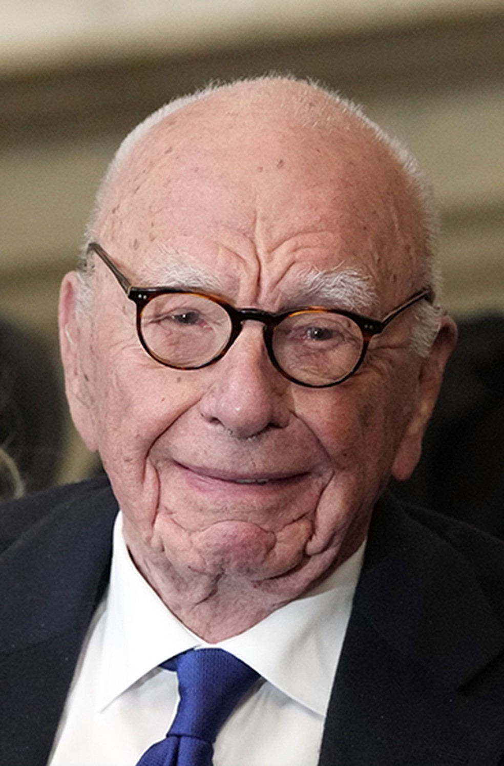 Aos 94 anos, Murdoch fechou um último e notável acordo para garantir seu legado — Foto: Dabid Paul Morrris/Bloomberg