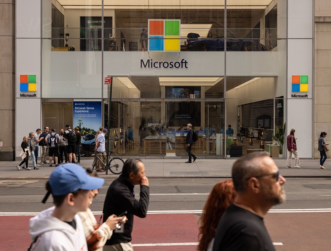 Lucro da Microsoft no 3º trimestre fiscal cresce 18%