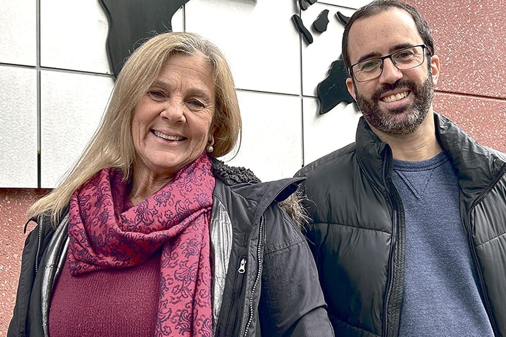 Clarice Lamb e Rafael Chanin, da Rede RS Startup, que busca conexões com outros países — Foto: Divulgação