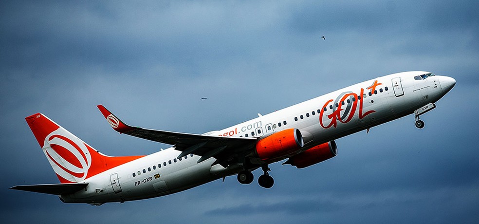 Avião da Gol é registrado em voo de quatro paradas que terminou em