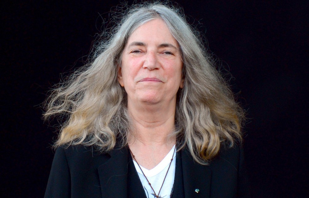 A cantora e compositora americana Patti Smith — Foto: Henrik Josef Boerger/Picture-Alliance/DPA/AP