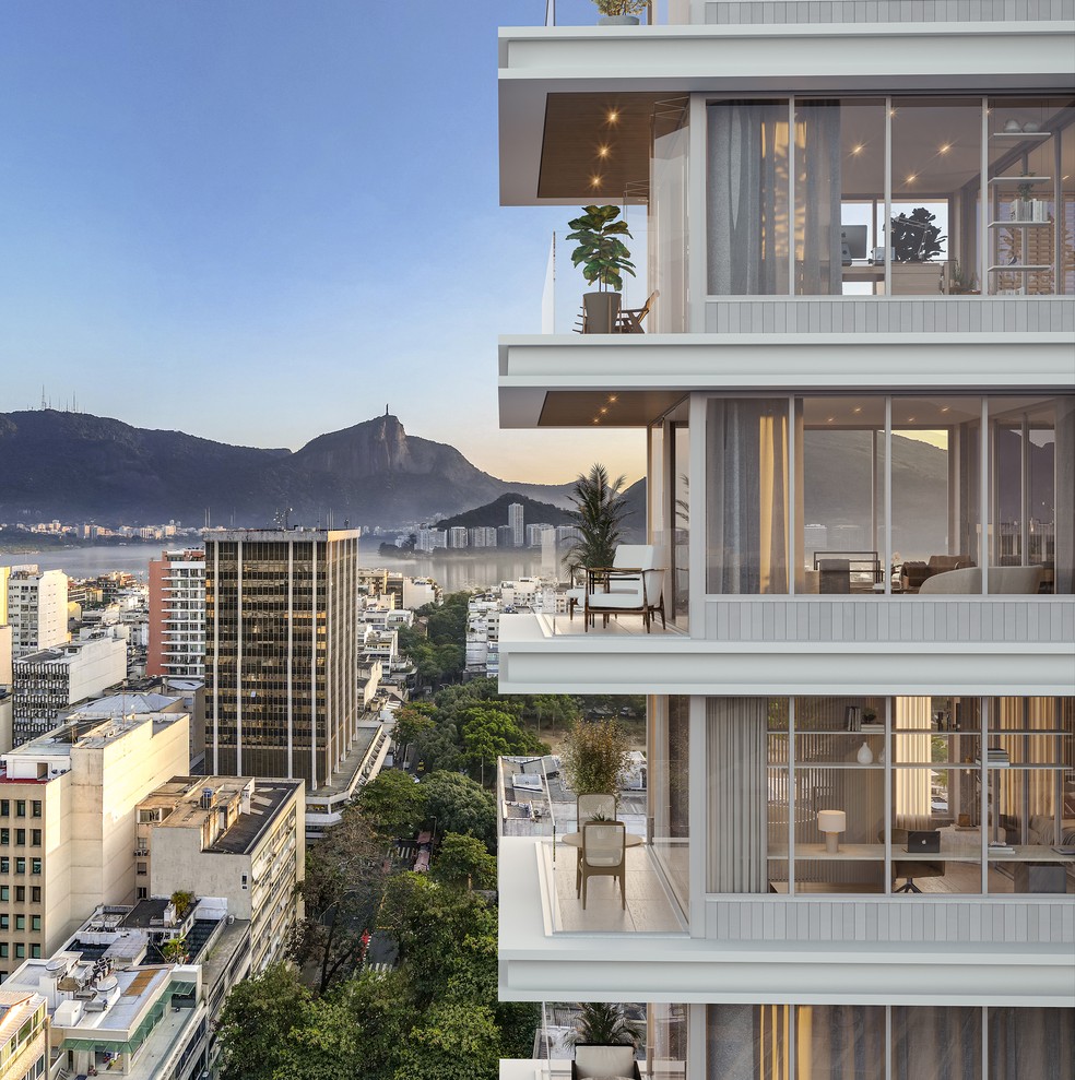 Os imóveis grandes e com tíquete mais elevado, com os do Belavista, em Ipanema, foram os mais vendidos nos três primeiros meses do ano na capital fluminense — Foto: SIG E OPPORTUNITY/DIVULGAÇÃO