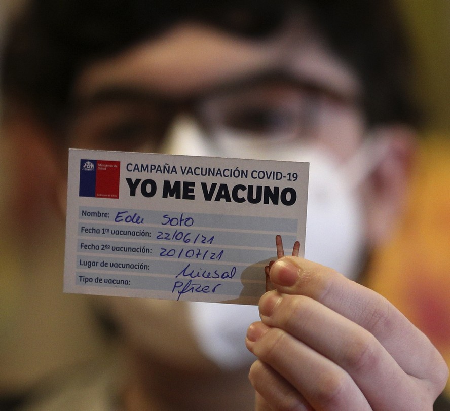Chile planeja vacinar crianças com menos de 12 anos até setembro ...