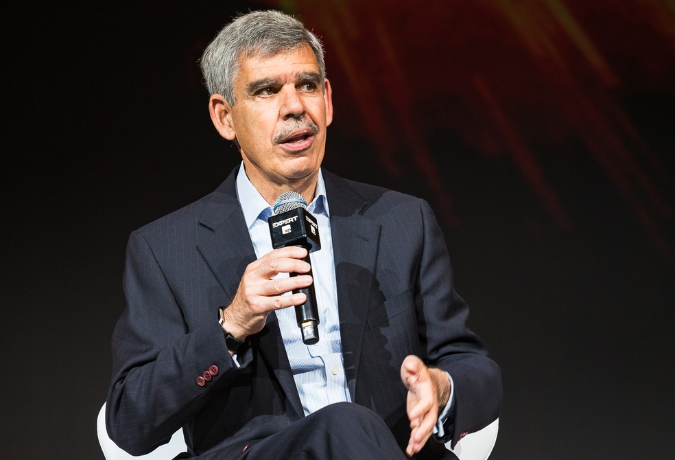 Mohamed El-Erian diz ser mais otimista com o Brasil e com os ativos brasileiros do que os investidores locais — Foto: Paulo Bareta/XP