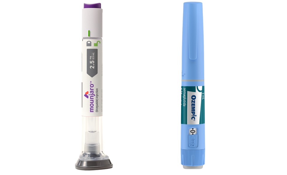 Mounjaro e Ozempic — Foto: Divulgação Eli Lilly/Novo Nordisk