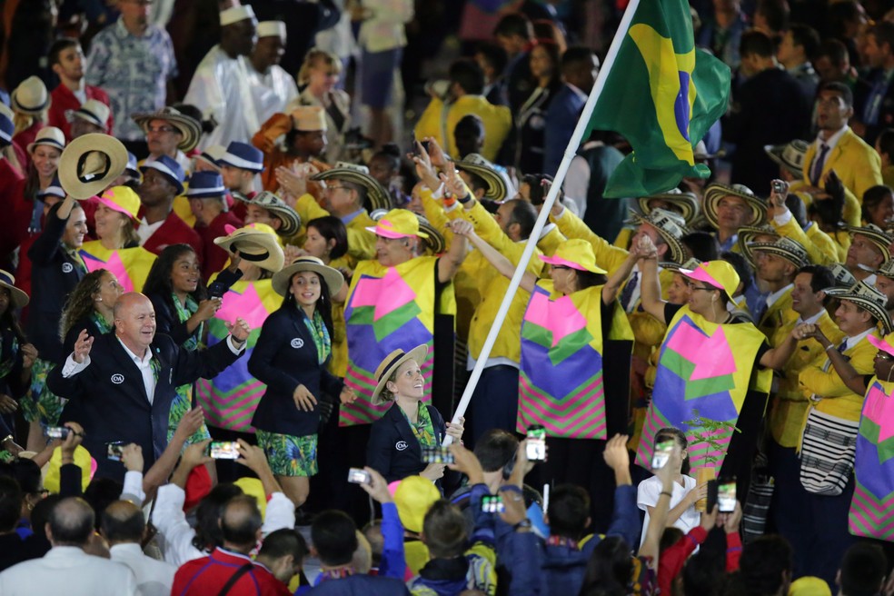 Uniformes Olímpicos - Rio 2016 — Foto: Foto: Marcelo Theobald / Extra / Agência O Globo.