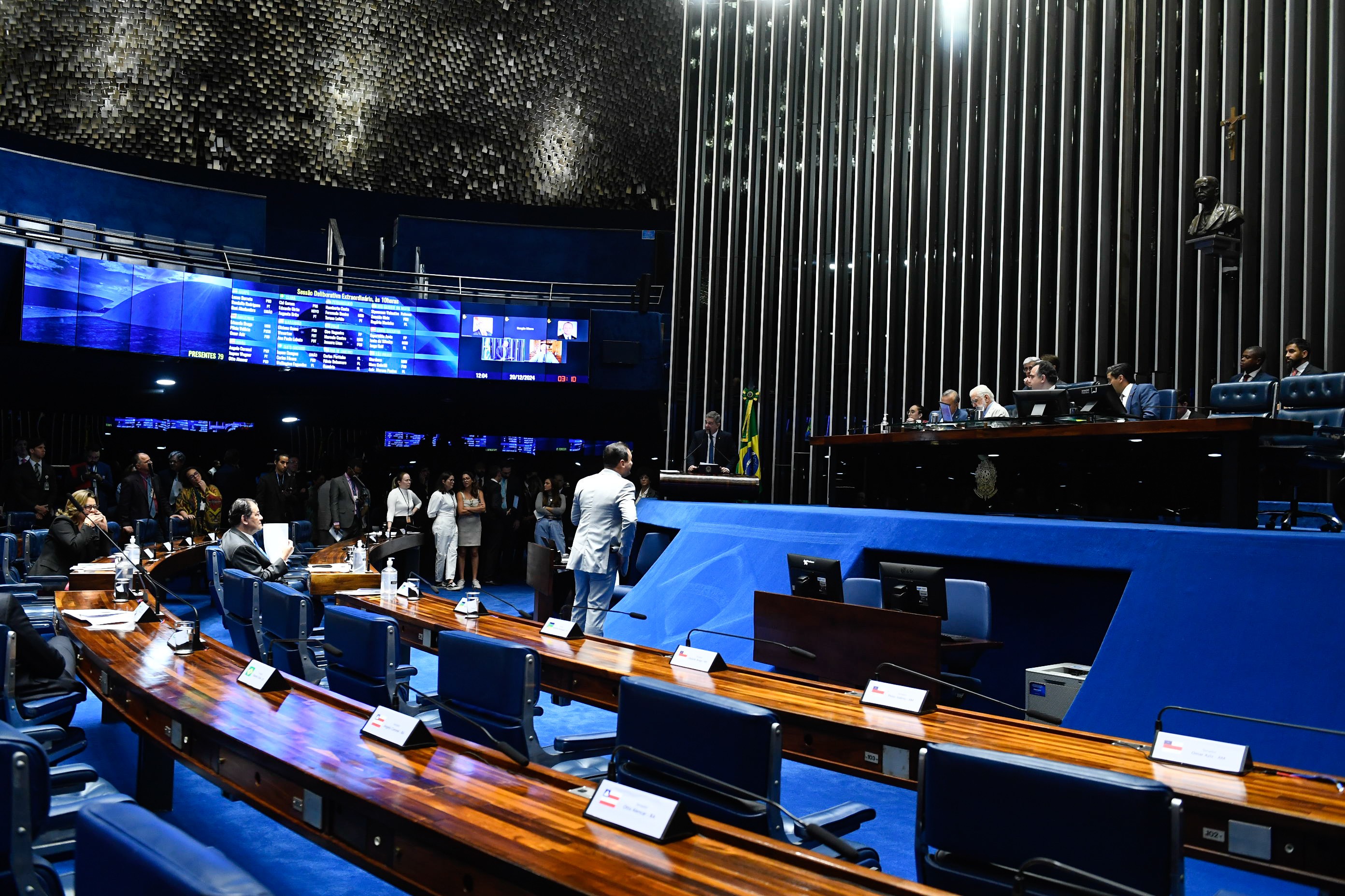 Pacheco inicia sessão que elegerá novo presidente do Senado