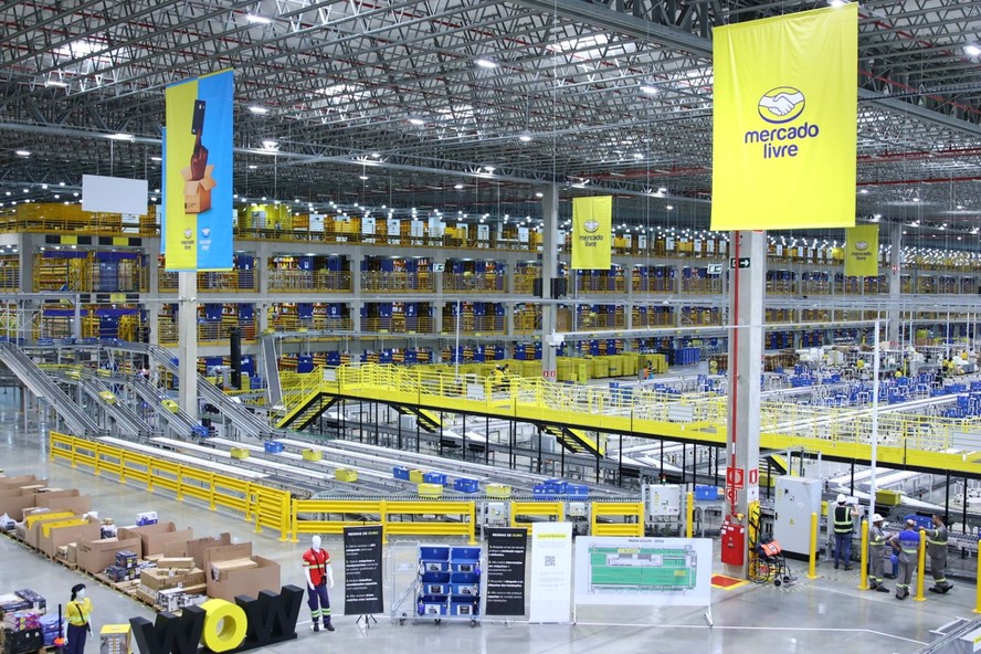 Centro de Distribuição do Mercado Livre, em Cajamar