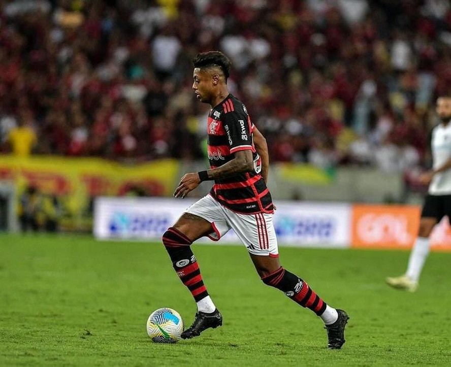Bruno Henrique, jogador do Flamengo