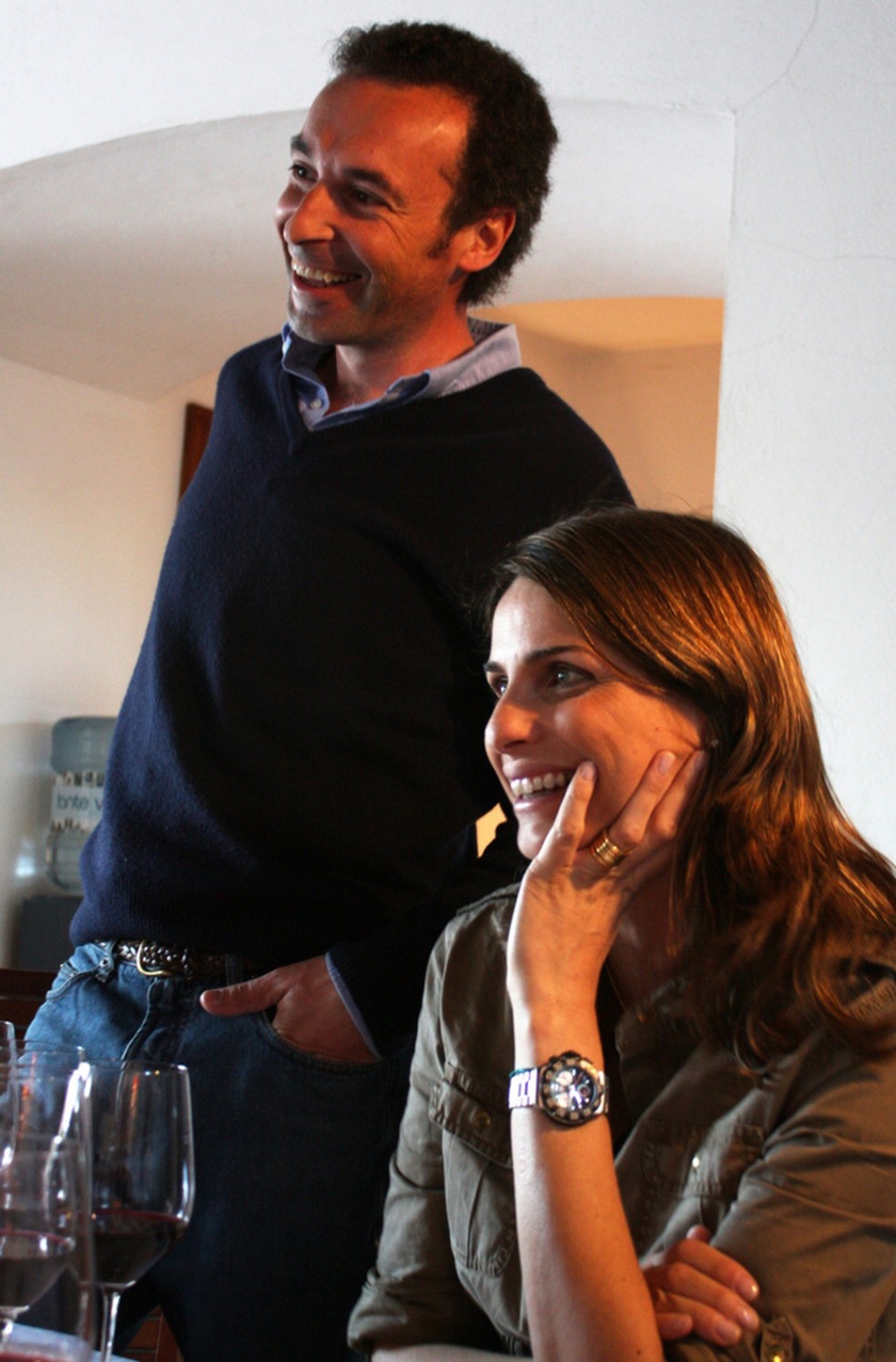 Jorge Serôdio e Sandra Tavares da Silva, casal de enólogos à frente do Pintas — Foto: Jorge Lucki/Valor