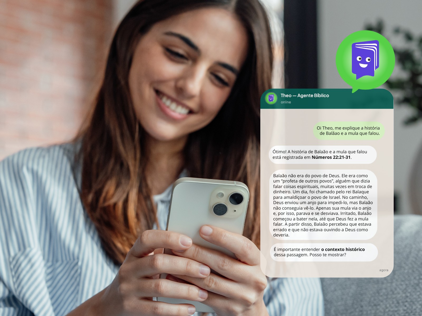 Plataforma lança IA para ensino bíblico infantil no WhatsApp