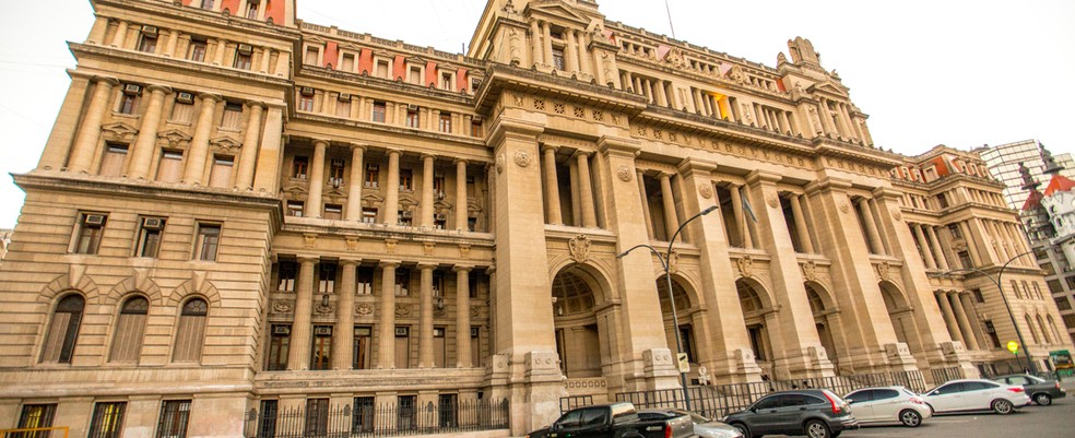 Palácio da Justiça, sede do poder judiciário da Argentina, em Buenos Aires — Foto: Divulgação/Tribunales