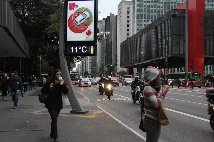 Onda de frio em São Paulo