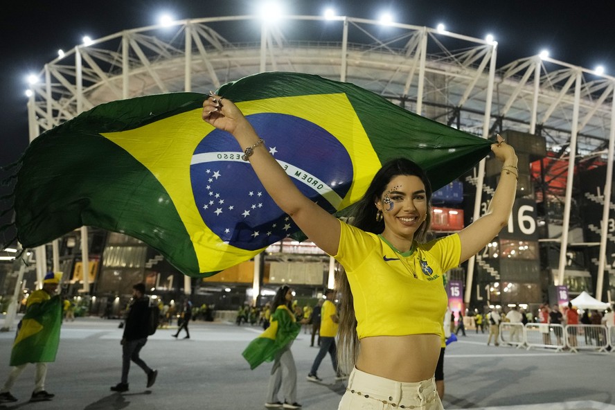 As oitavas de final da Copa do Mundo de 2018, com 4 times sul