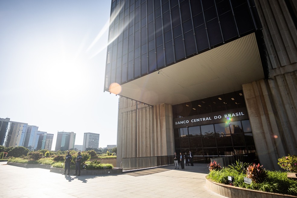 Sede do Banco Central (BC) em Brasília — Foto: Arthur Menescal/Bloomberg