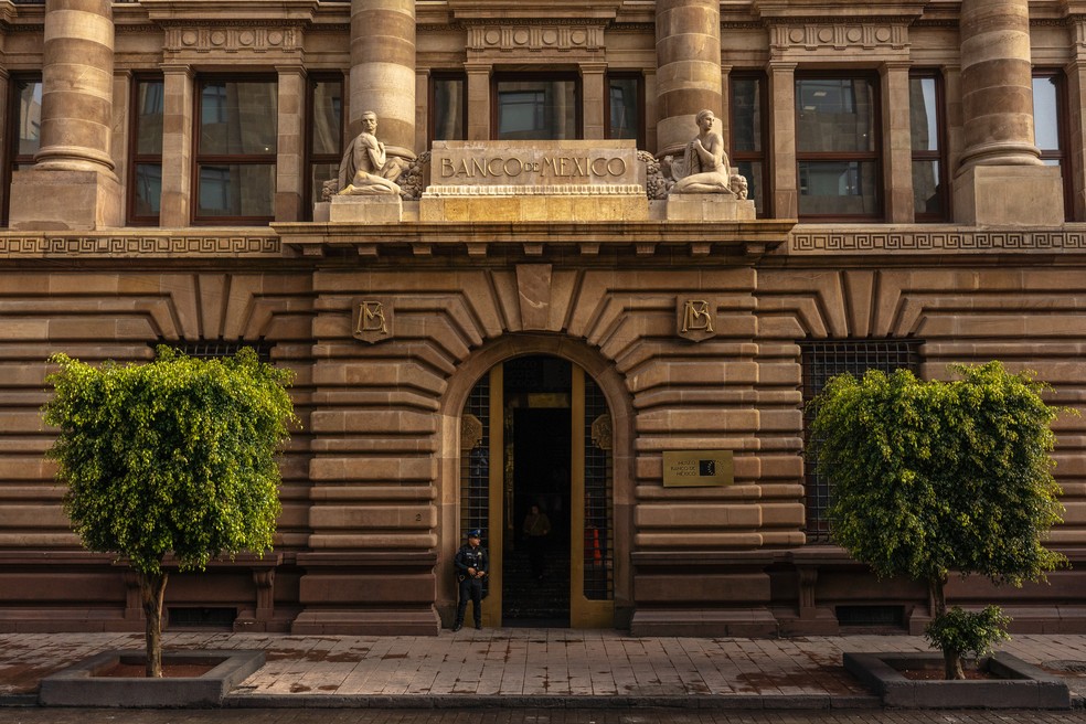 Headquarters of the Central Bank of Mexico (Banxico) — Photo: Alejandro Cegarra/Bloomberg