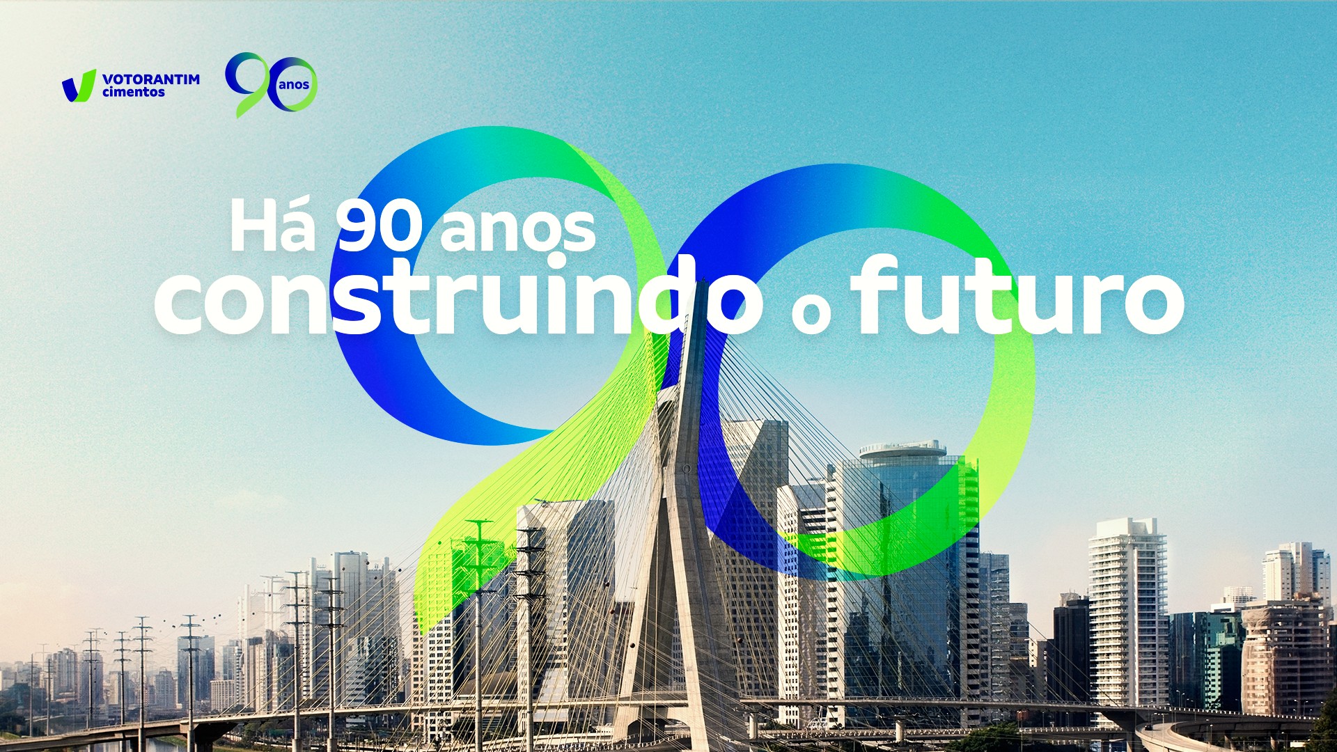 Votorantim Cimentos lança campanha de 90 anos em TV, rádio e mídia externa - QTU Questões do Universo