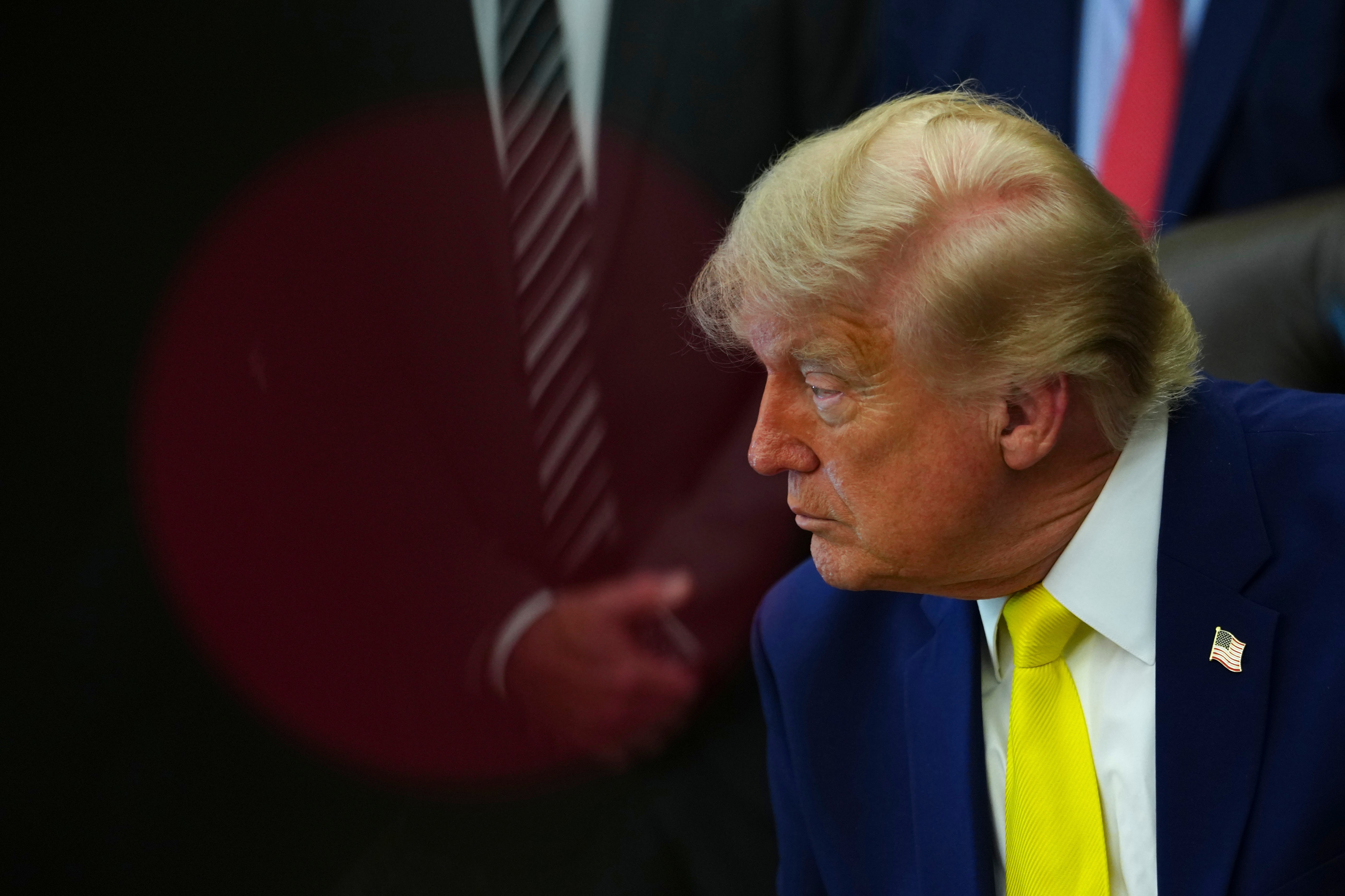 Trump diz que Irã só tem entre 21% e 22% de seu arsenal de mísseis