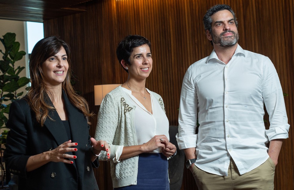 Jacy, Bittar e Scheliga: capital vai financiar obra em um dos quarteirões mais caros de São Paulo, entre as ruas Oscar Freire, Consolação e alameda Lorena — Foto: Rogerio Vieira/Valor