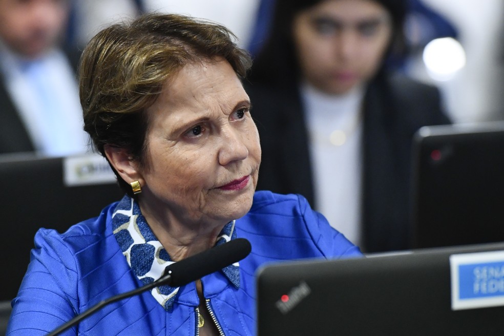Senadora Tereza Cristina (PP-MS) — Foto: Geraldo Magela/Agência Senado