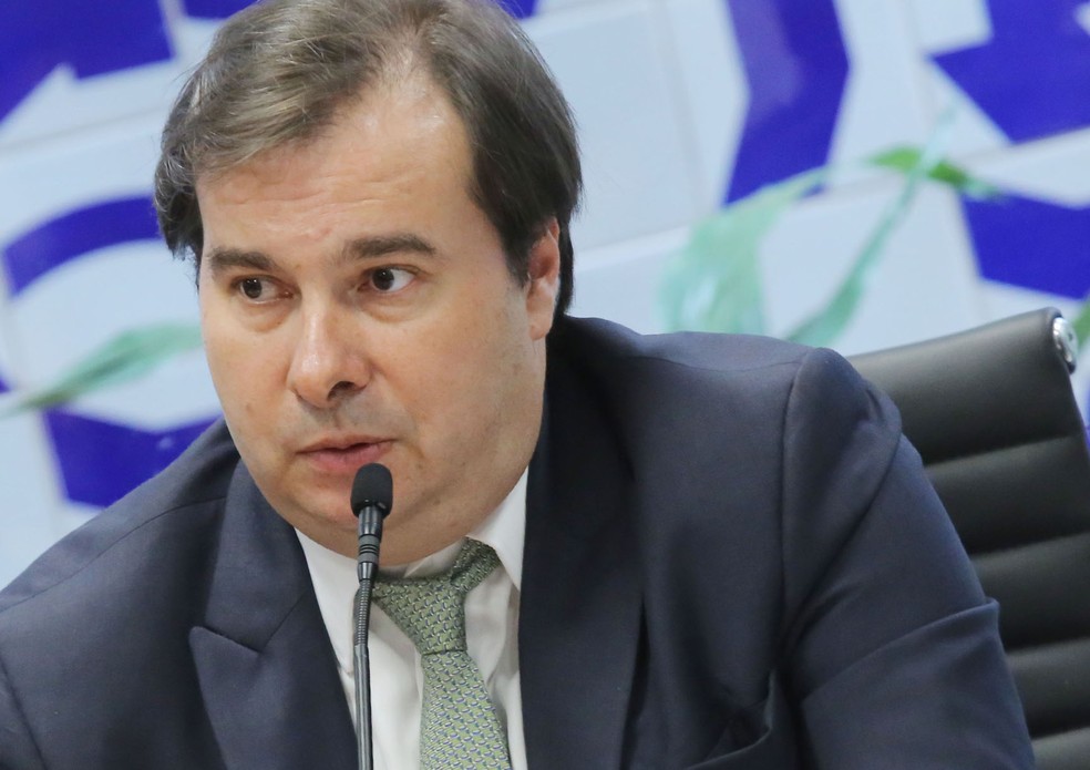 O presidente da Câmara, Rodrigo Maia, disse que reforma tributária precisa ter a mesma relevância da administrativa — Foto: Luis Macedo/Câmara dos Deputados