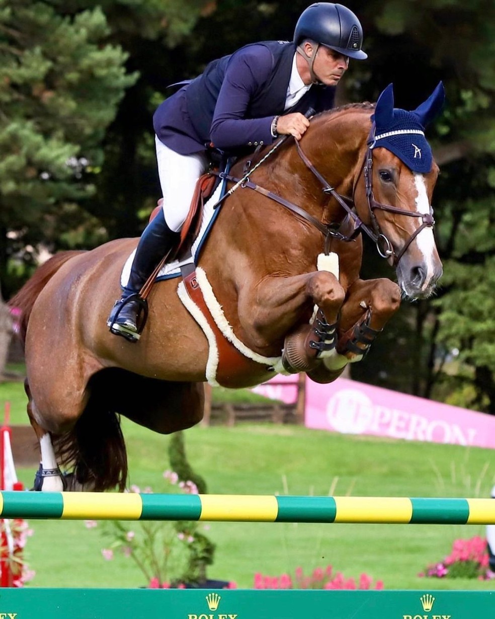 Rodrigo Pessoa, Instagrammer do Team Brasil no esporte equestre — Foto: Reprodução/Instagram