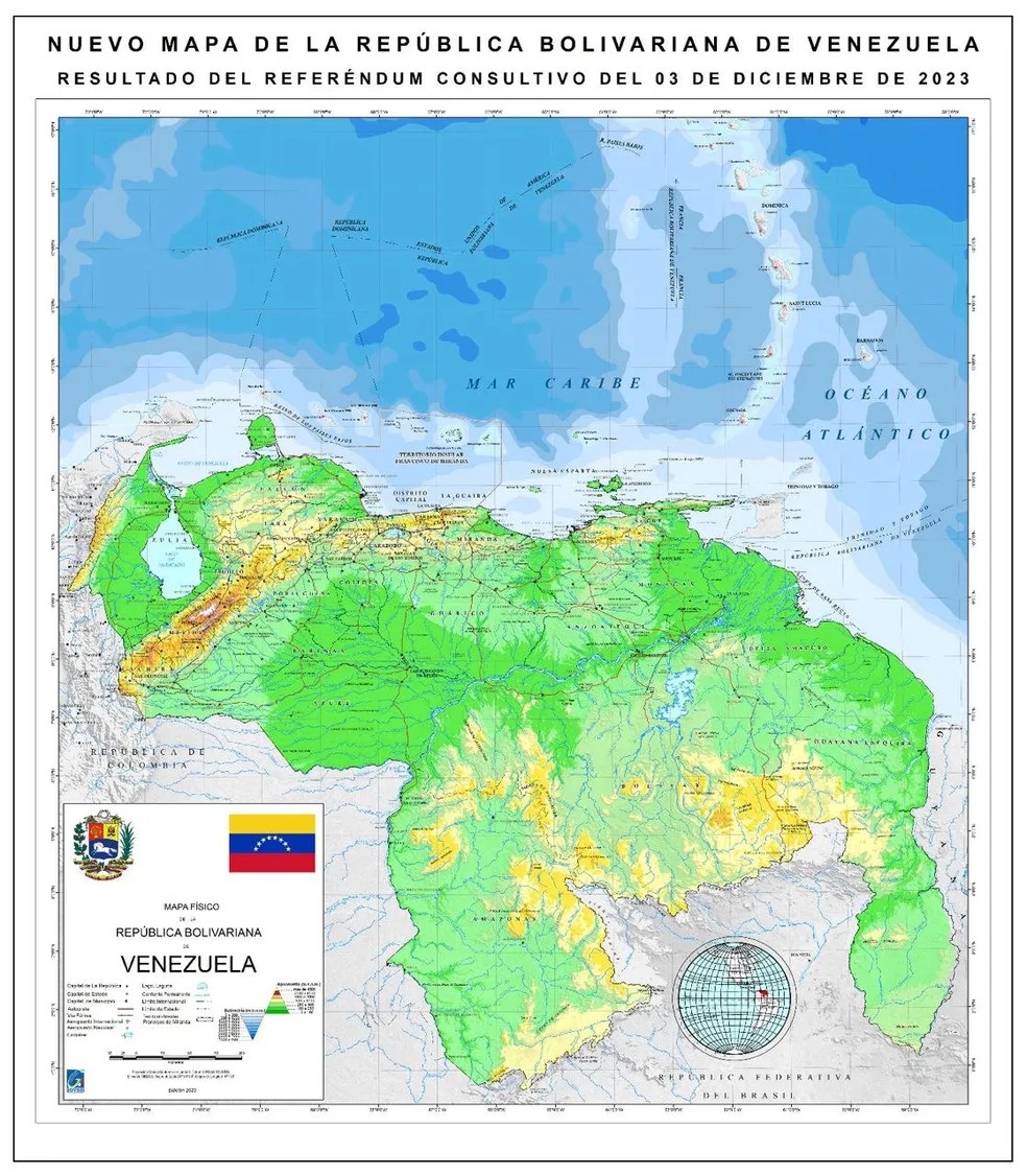 Maduro Divulga Novo Mapa Da Venezuela Com Parte Da Guiana Veja Gaoqxxox0aa1fx2.webp