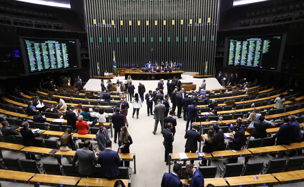 Plenário da Câmara dos Deputados — Foto: Vinicius Loures/Câmara dos Deputados