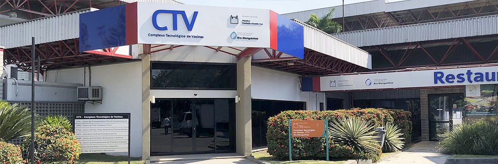 Instituto de Tecnologia em Imunobiológicos (Bio-Manguinhos), da Fundação Oswaldo Cruz (Fiocruz) — Foto: Reprodução/Fiocruz