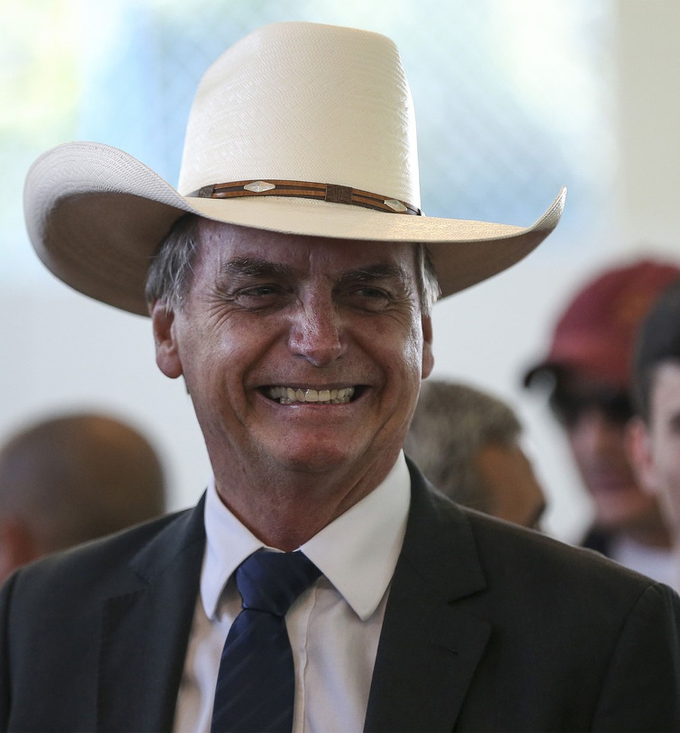 Em vídeo que circula nas redes, Bolsonaro disse não ser justo que o governo penalize o agronegócio com mais impostos — Foto: José Cruz/Agência Brasil