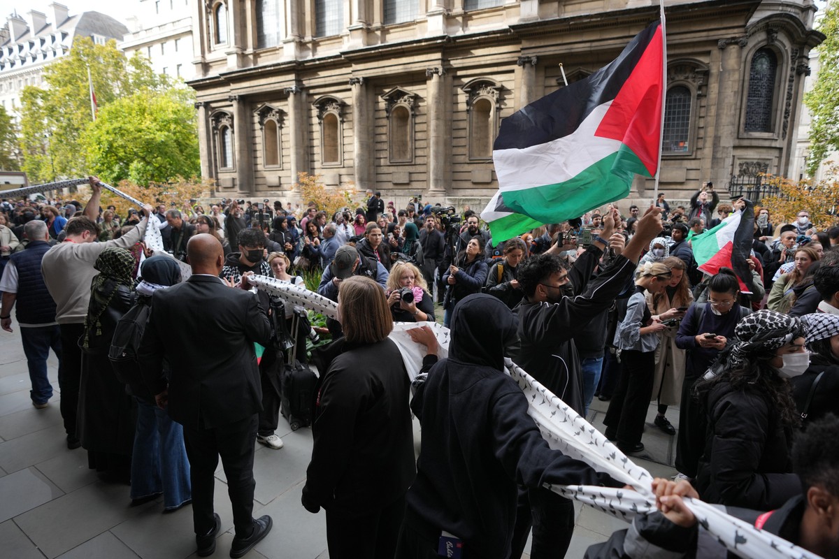 Protestos pró-Palestina geram críticas nos 2 anos da guerra entre Israel e Hamas