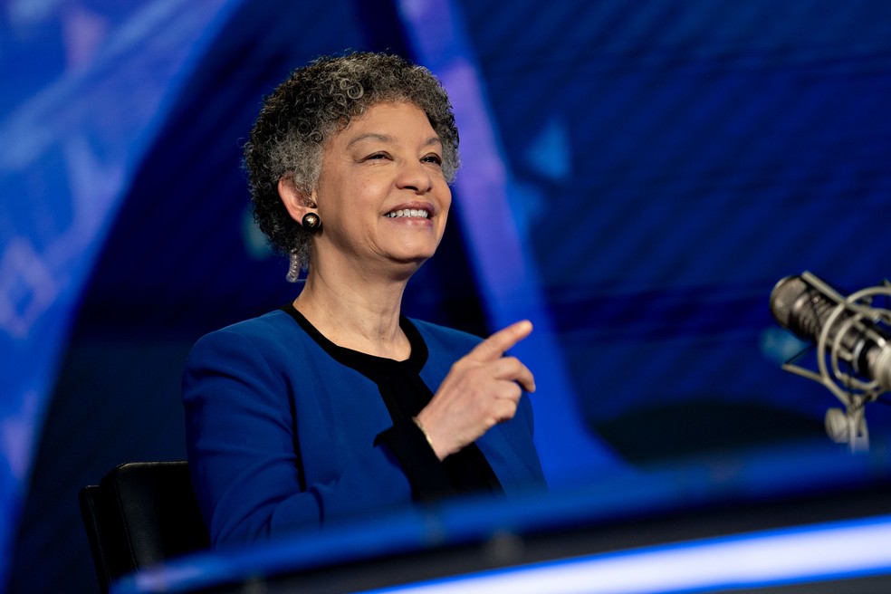 Susan Collins, presidente do Federal Reserve de Boston — Foto: Andrew Harrer/Bloomberg