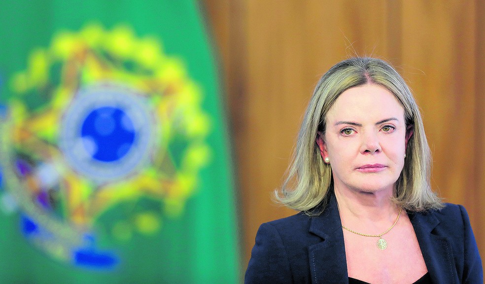Segundo a ministra das Relações Institucionais, Gleisi Hoffman, "as medidas encaminhadas pelo governo do presidente Lula ao Congresso são mais do que necessárias para garantir o equilíbrio fiscal” — Foto: Cristiano Mariz/Agência O Globo