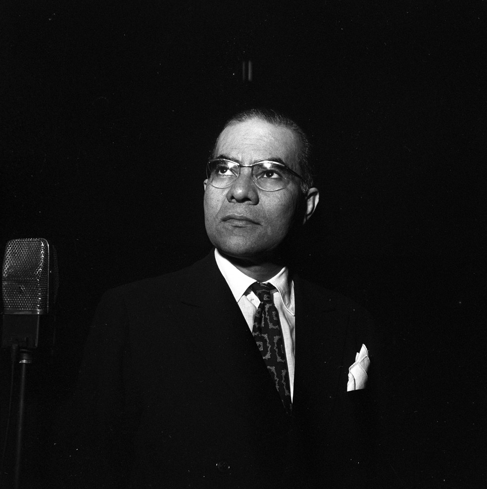 Josué de Castro (1908-1973) tratou a fome como fenômeno econômico e político — Foto: Foto Arquivo / Agência O Globo
