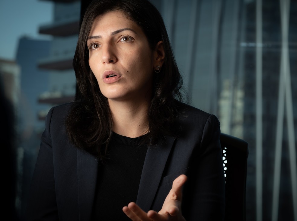 Marcela Rocha, da Principal: Mesmo com dados de atividade mais fracos e valorização da taxa de câmbio, “as projeções do BC e a desenvoltura do cenário sugerem riscos de alta” — Foto: Ana Paula Paiva/Valor