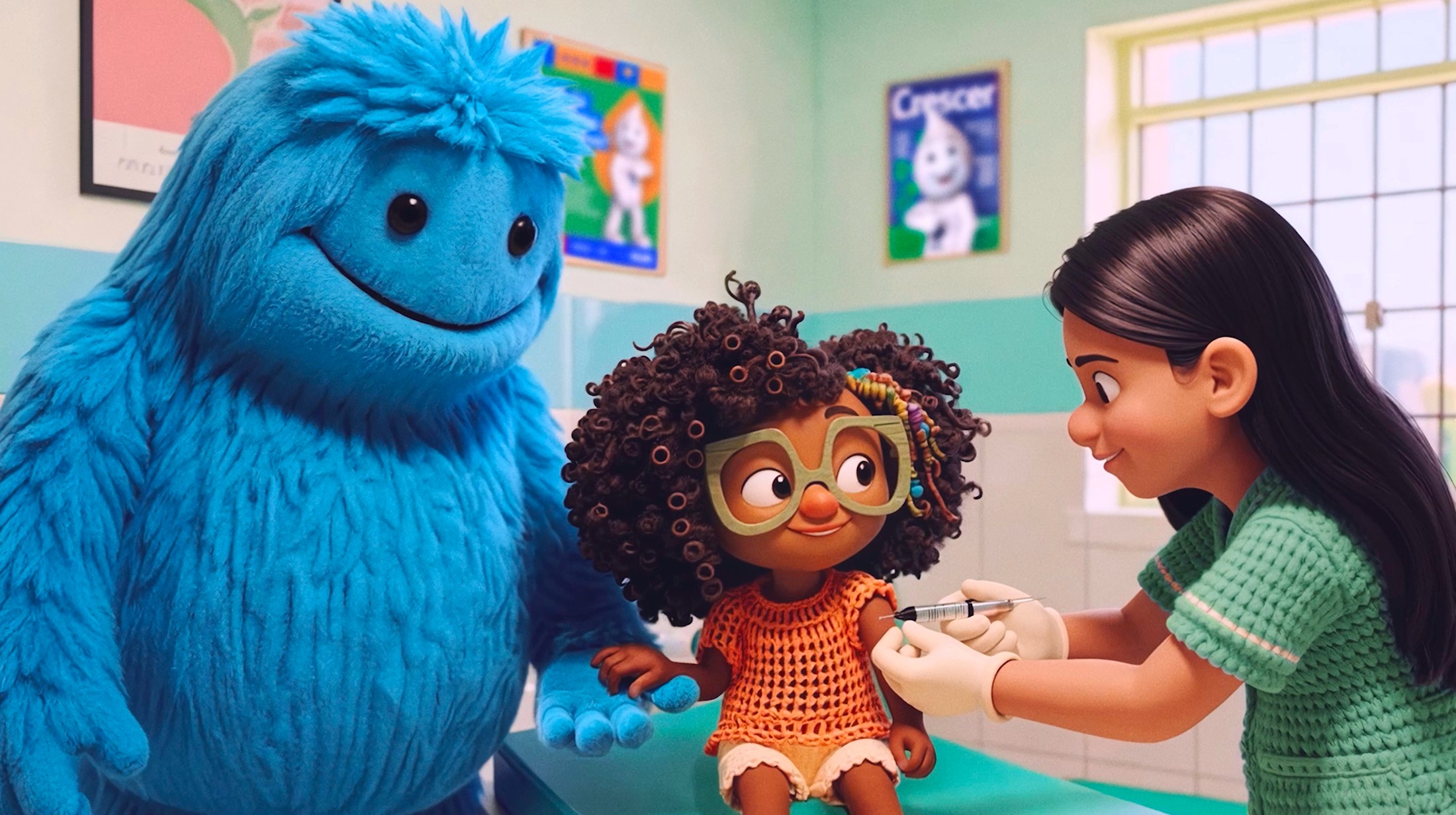 Campanha do Unicef celebra 75 anos no Brasil com mascote criado por IA
