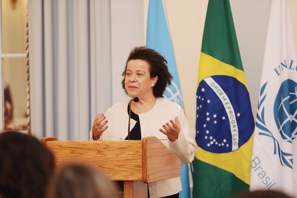 Ana Fontes, CEO da Rede Mulher Empreendedora: "Precisamos de intenção e ações propositivas para o ponteiro girar mais rápido e as mulheres" — Foto: Fabio Ura/99Jobs