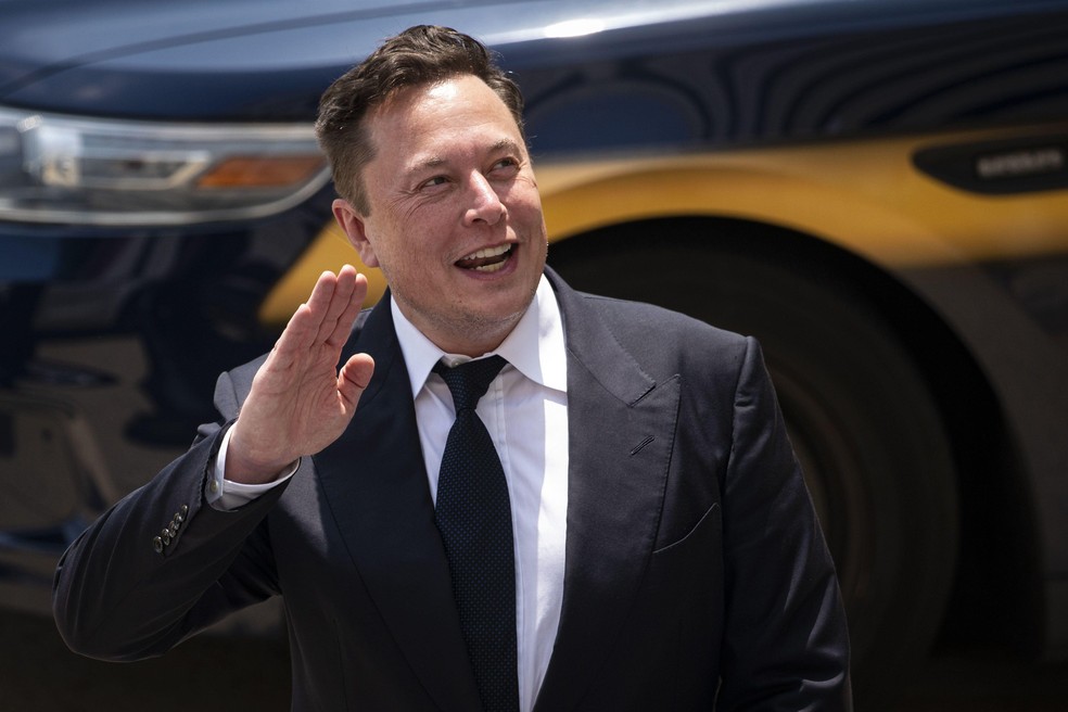 Elon Musk — Foto: Al Drago/Bloomberg