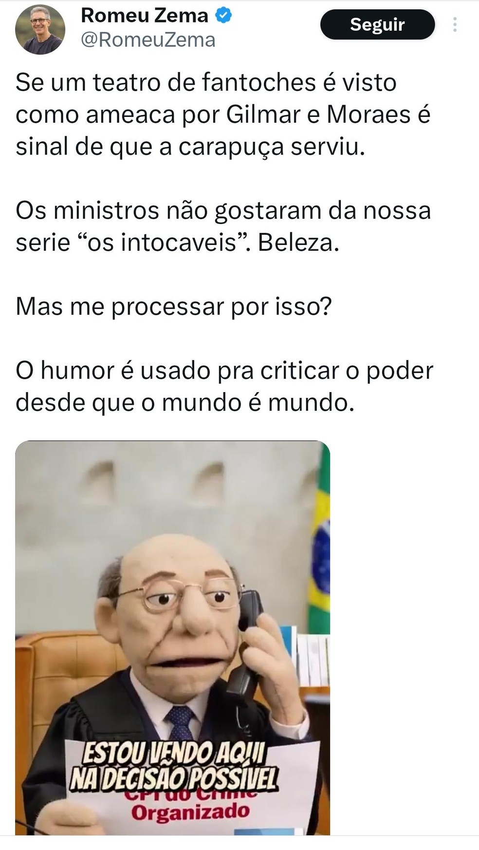 Romeu Zema em evento público de pré-campanha