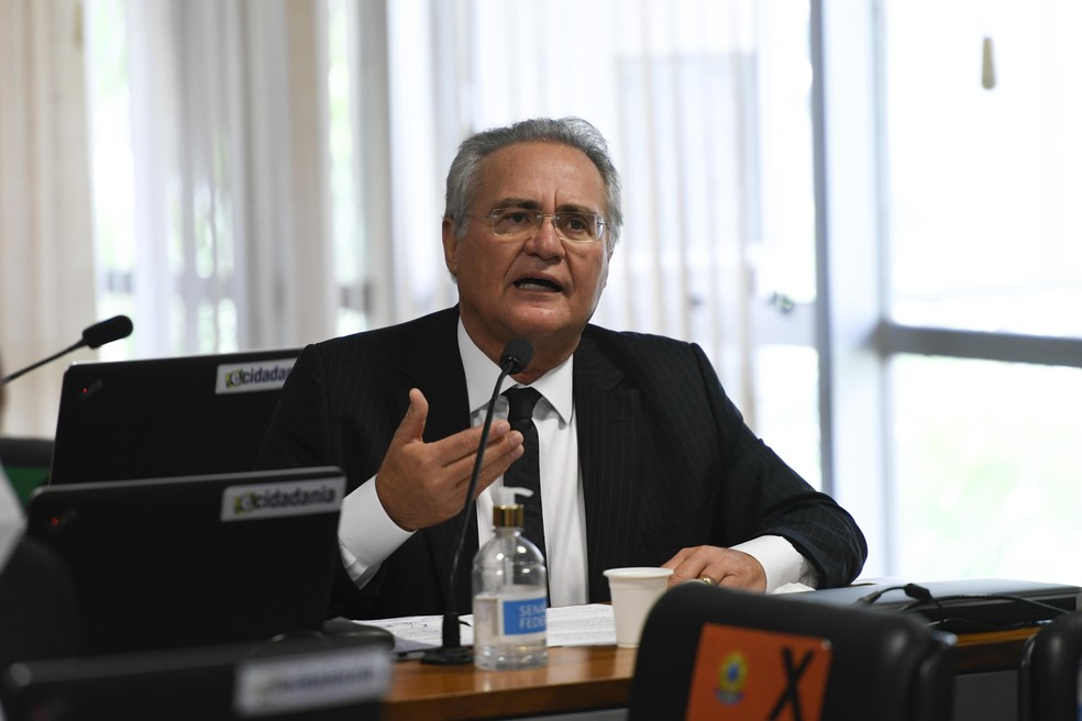 Renan Calheiros (MDB-AL) — Foto: Edilson Rodrigues/Agência Senado