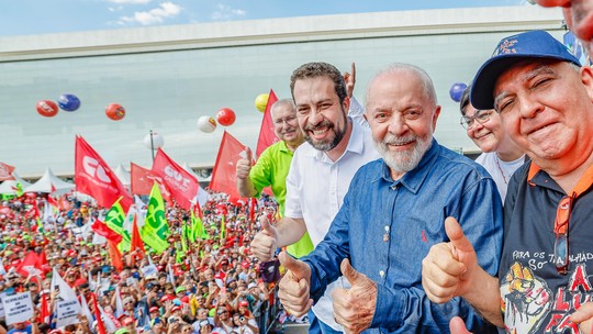 Governo apaga transmissão do 1º de maio nas redes após Lula pedir voto em Boulos, diz jornal