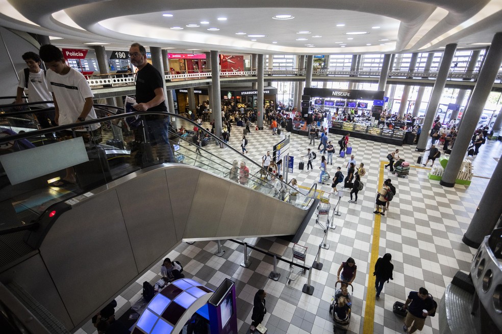 Aeroporto de Congonhas, em São Paulo — Foto: Maria Isabel Oliveira/Agência O Globo