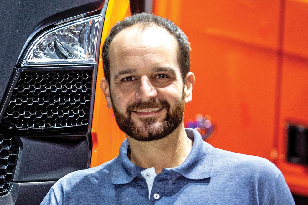 Furlan, da Scania: “Engaja mento maior são vídeos curtos que conseguimos fazer de forma rápida” — Foto: Divulgação