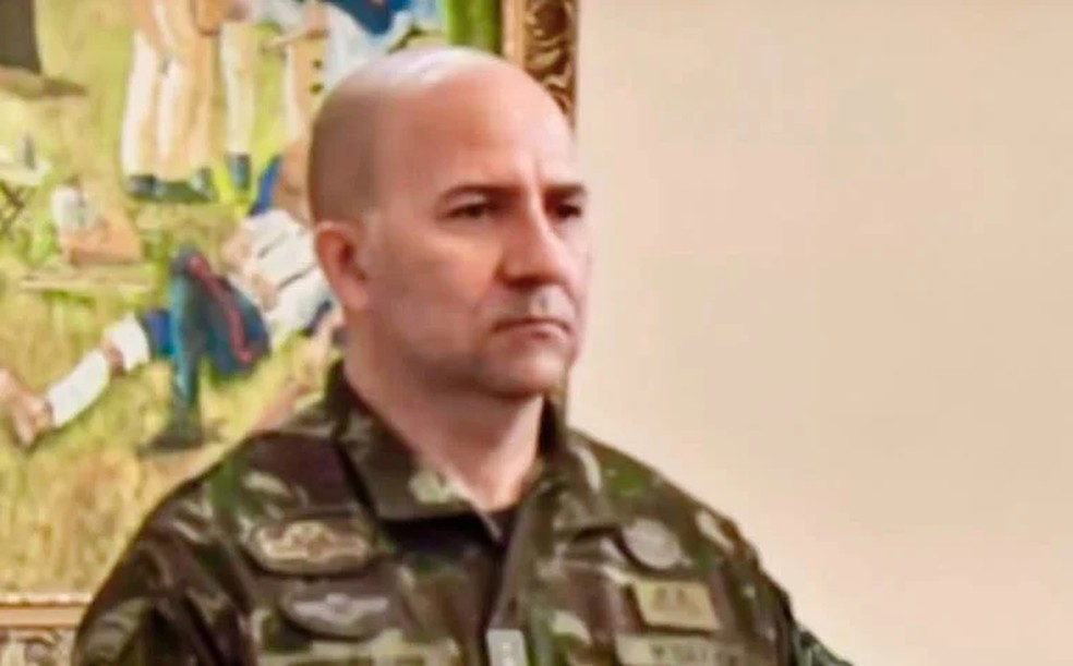 Tenente-coronel Hélio Ferreira Lima, denunciado por tentativa de golpe de Estado pela PGR — Foto: Reprodução/Polícia Federal