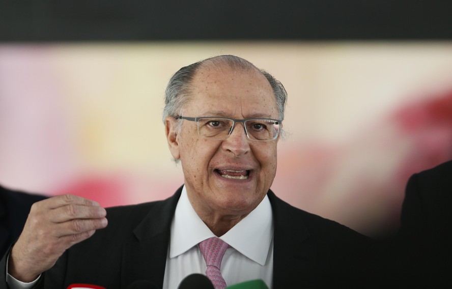 O vice-presidente Geraldo Alckmin