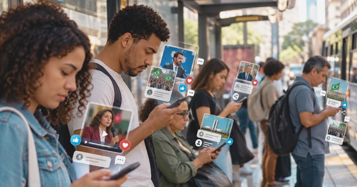 Redes sociais superam a TV e mudam a forma de fazer campanha: o que as eleições de 2026 ensinam sobre comunicação política