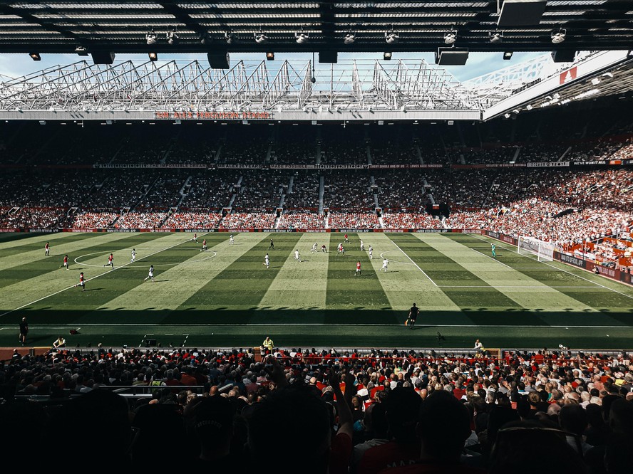 Estadio do Manchester United.