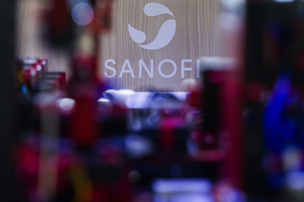 A Sanofi prevê que as vendas para o ano inteiro cresçam em um dígito alto, excluindo as variações cambiais, no limite superior de sua projeção anterior — Foto: Bloomberg