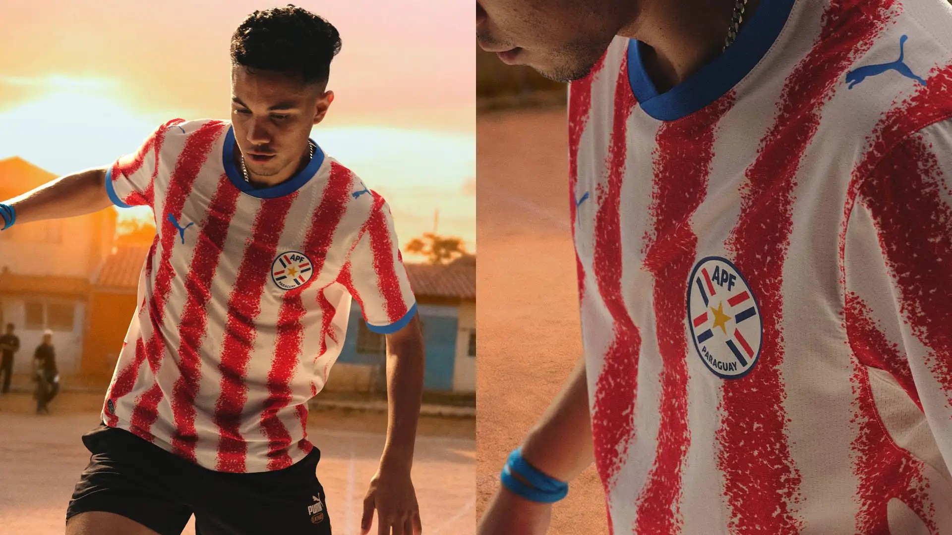 A nova camisa do Paraguai parece cheia de poeira — e isso nã